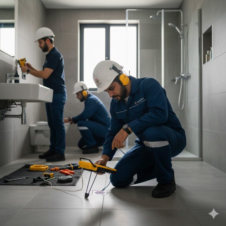 كشف تسربات الميااه