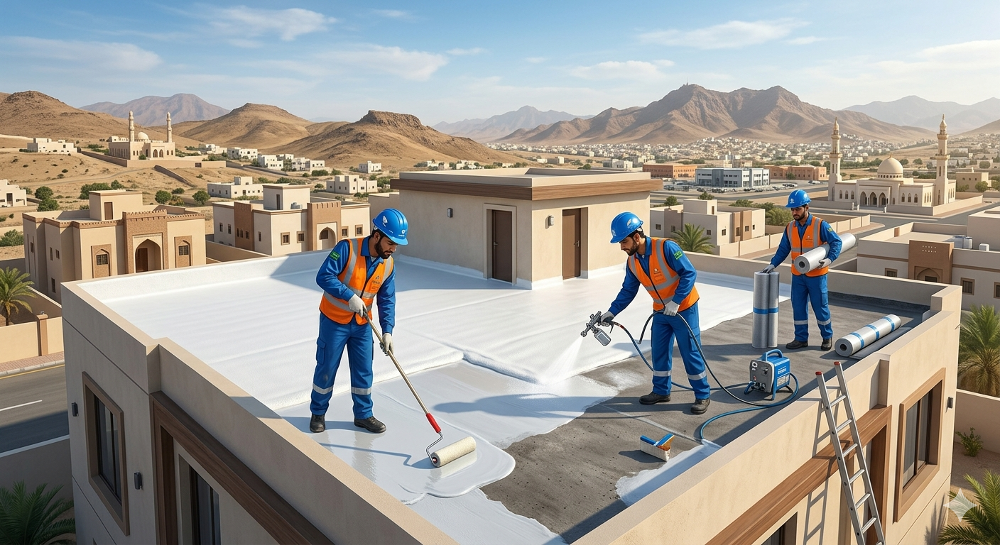  عزل اسطح مبلط وغير مبلط