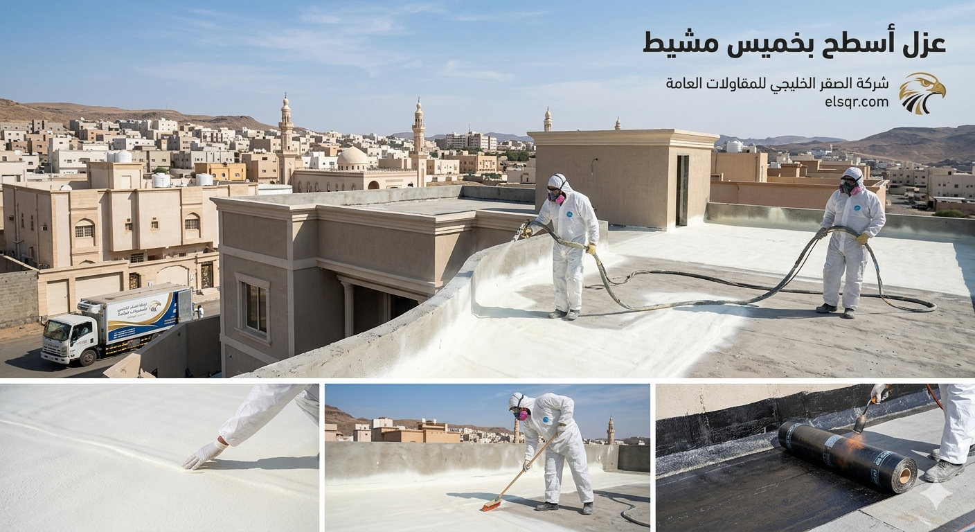 عزل اسطح بخميس مشيط