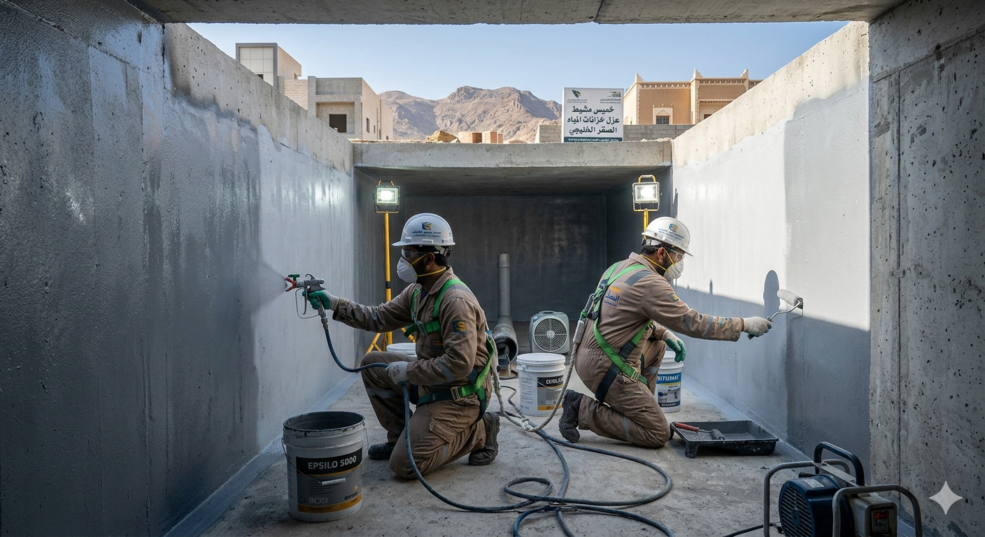  عازل خزانات بخمبس مشيط 0539379390