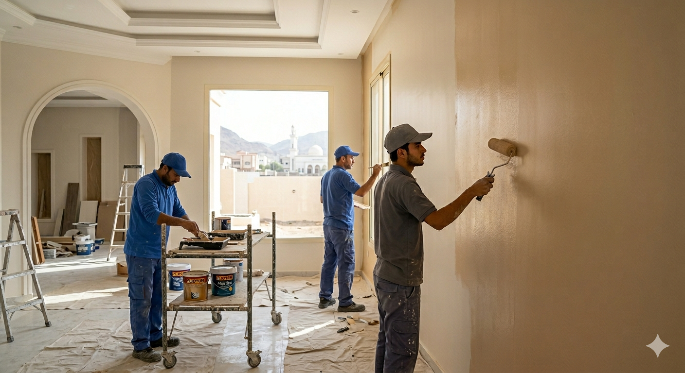 معلم دهانات بخميس مشيط